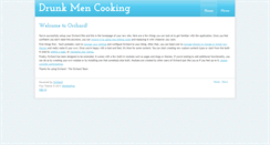 Desktop Screenshot of drunkmencooking.com